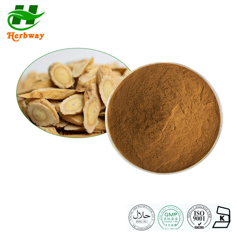 Herbway Astragalus Root Powder Factory fornecimento direto 50% polissacarídeos Astragalus Root Extrair