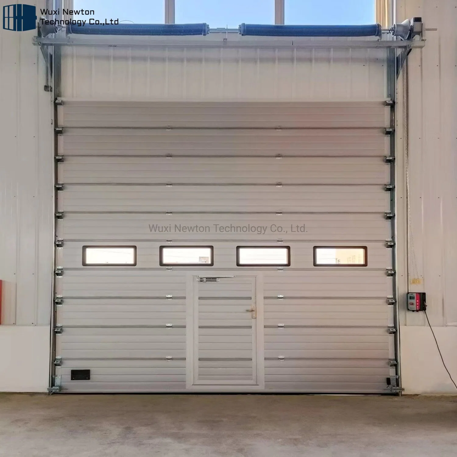 High quality/High cost performance  Industrial Automatic Steel Sectional PU Door