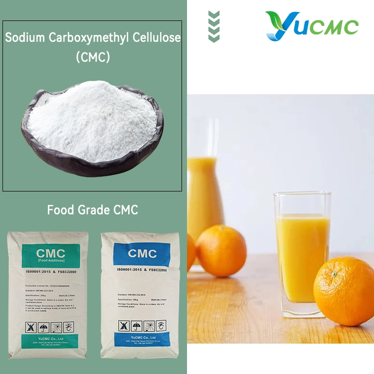 Yucmc Factory Methyl in M C Powder Stabilizer for Ice Cream Food Additives China Sodium Carboxymethyl Cellulose CMC