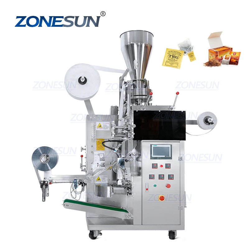 Zonesun Automatic Tea Bag Pouch Filling and Sealing Packaging Machine