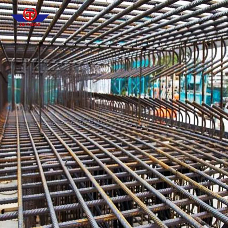 La Chine de carbone d'armature en acier doux déformé bar barre de fer d'armature en acier de construction de la DGRH de béton400 d'armature en acier de la DRH500