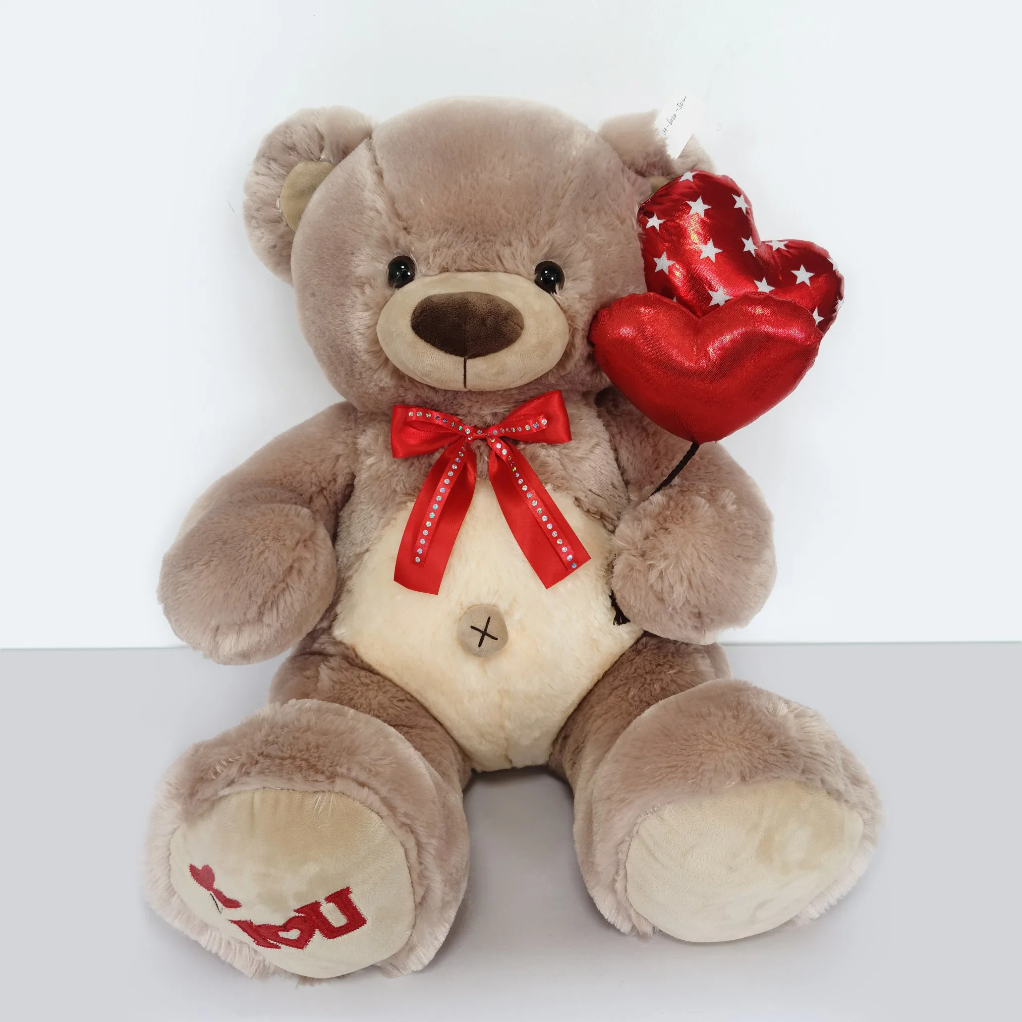 Regalo de San Valentín personalizada oso almohada adorable oso de peluche rosa OEM de juguete de peluche de oso de peluche