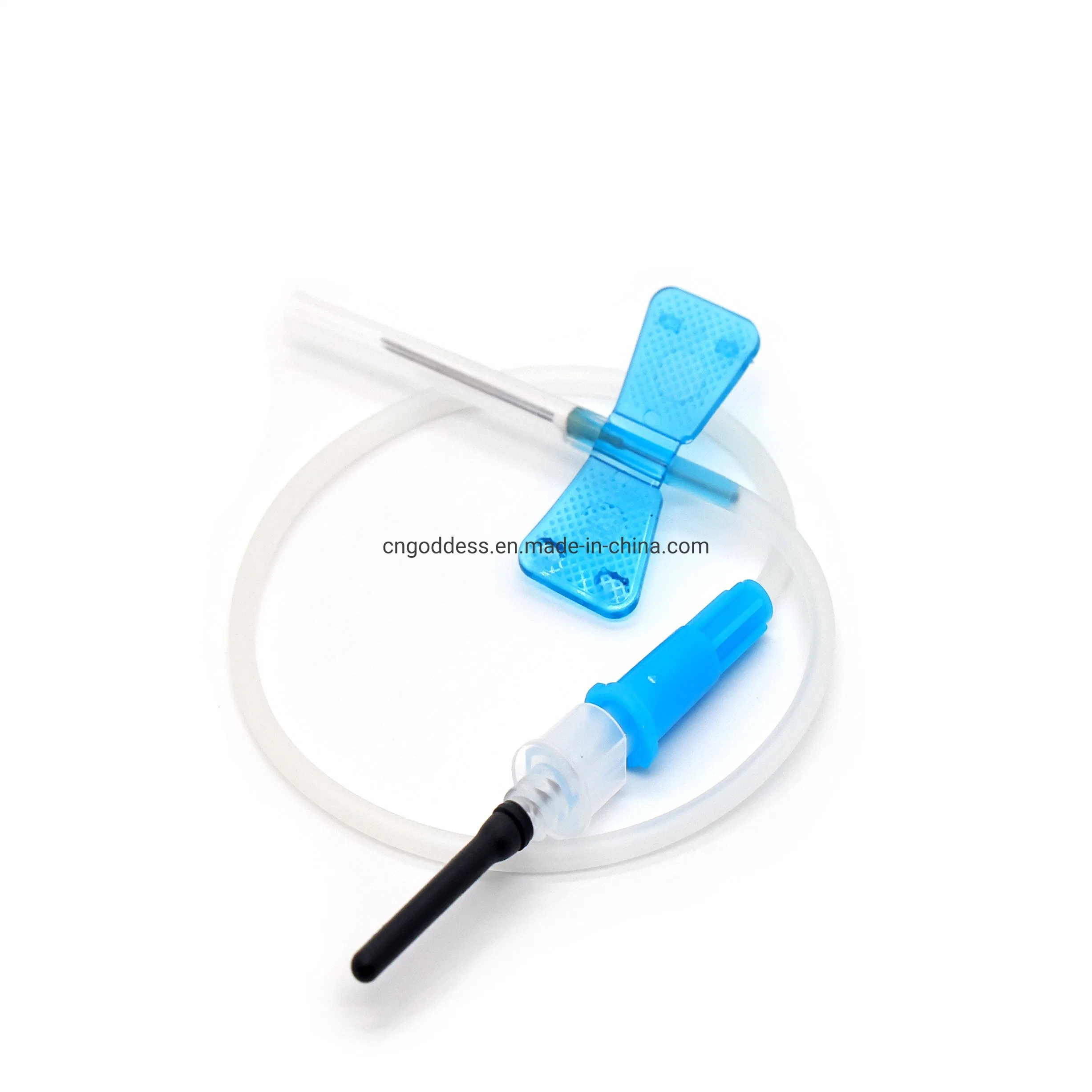 Medical Safety Vacuum Blood Collection 23G Disposable Butterfly Needle