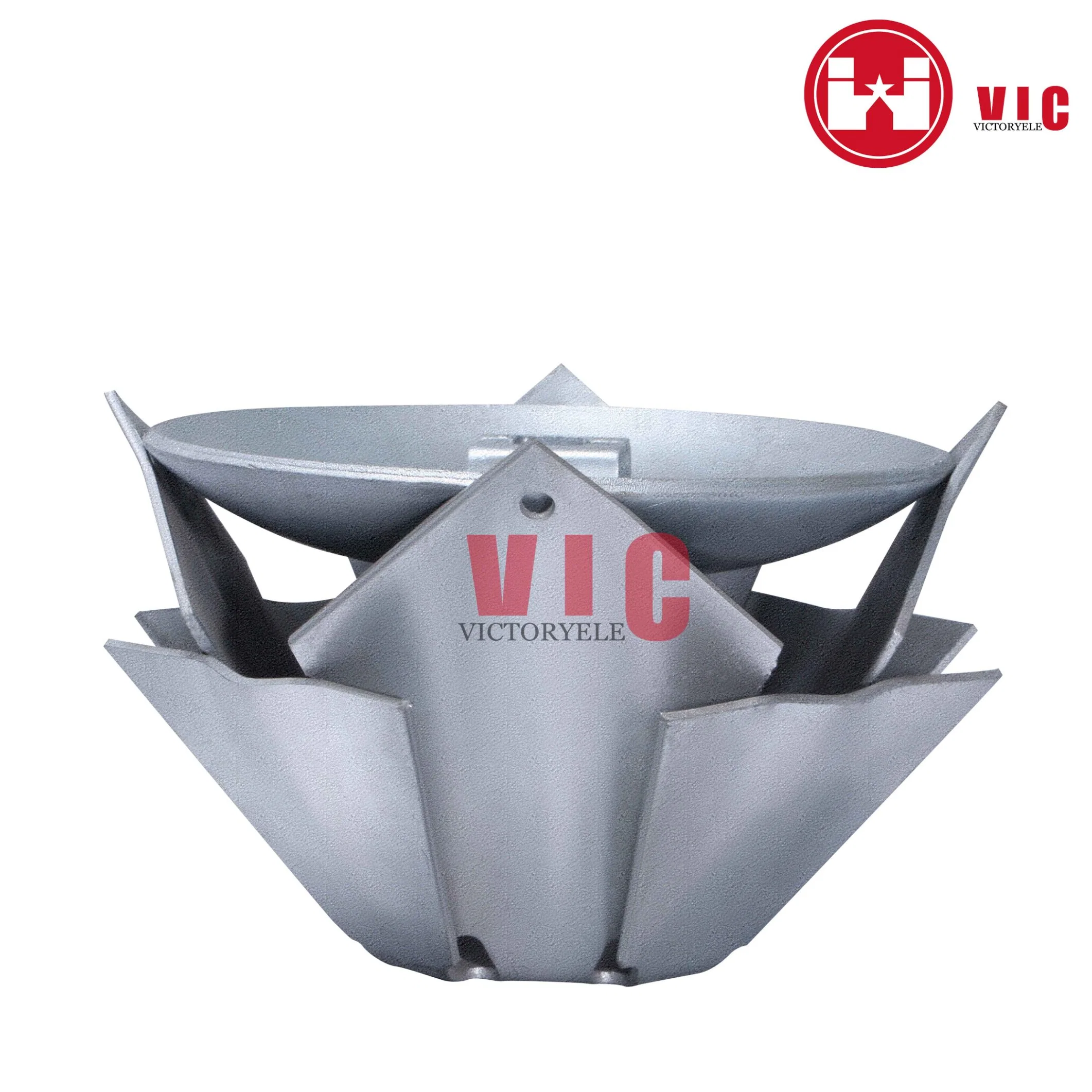 Vic Electric Power Fitting Galvanized Steel Ground Plat Pole Butt