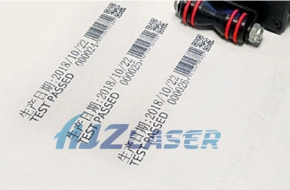 Hjz Laser Automatic Portable Mini Handheld Inkjet Coding Printer