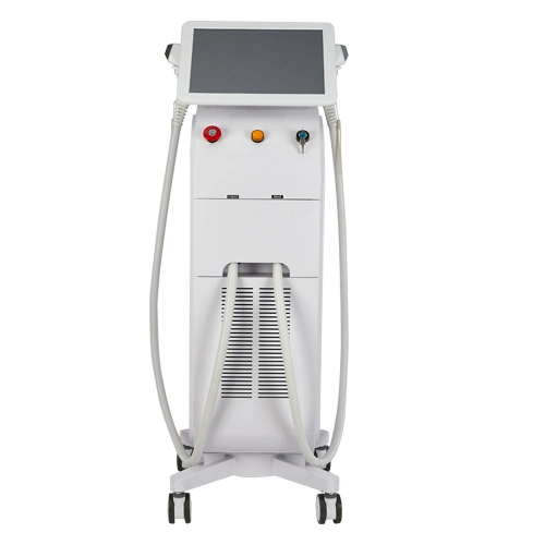 YAG Laser+ 808 Diode Laser Hair Removal + IPL Skin Rejuvenation+RF Salon Beauty Equipment