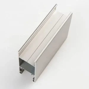 Perfil de aluminio extrusion serie 6000 para deslizamiento de ventanas y puertas Piezas del bastidor