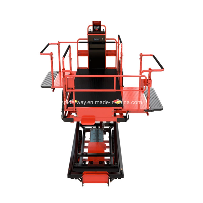 Hydraulic Trailer Mounted Telescopic Articulated Electric Boom Man Lift Truck Cherry Picker Lift Spider Aerial Work Platform Lift for Sale