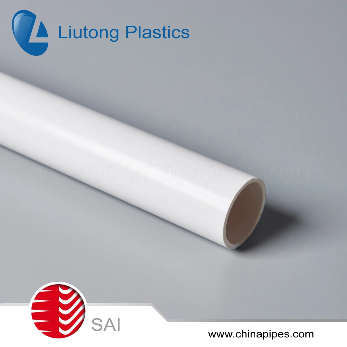 Light Duty Ld Withe Color Plastic Conduit UPVC Pipe for Electrical in Asnzs2053 Australia Standard with Sai Certificate