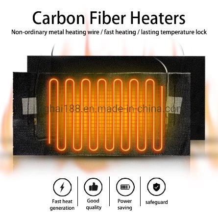 7.4V Intelligent Electric Heating Suit Warm Tights Striped Warm Clothing Suit 3350mAh Battery