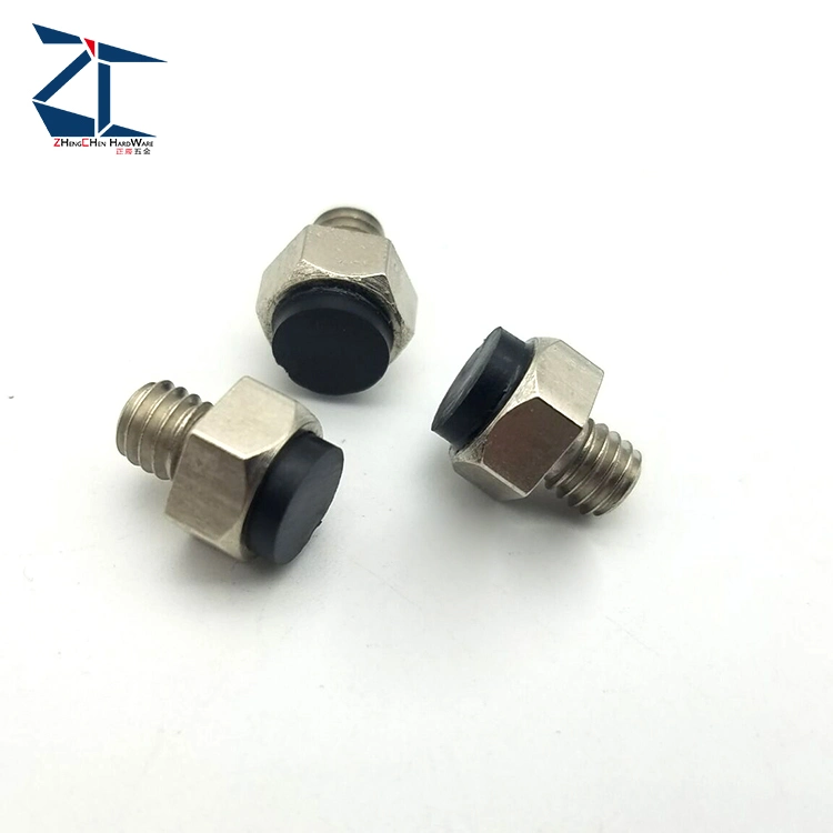 Usteh Ussteh Stainless Steel Screw Stop Pins with Urethane