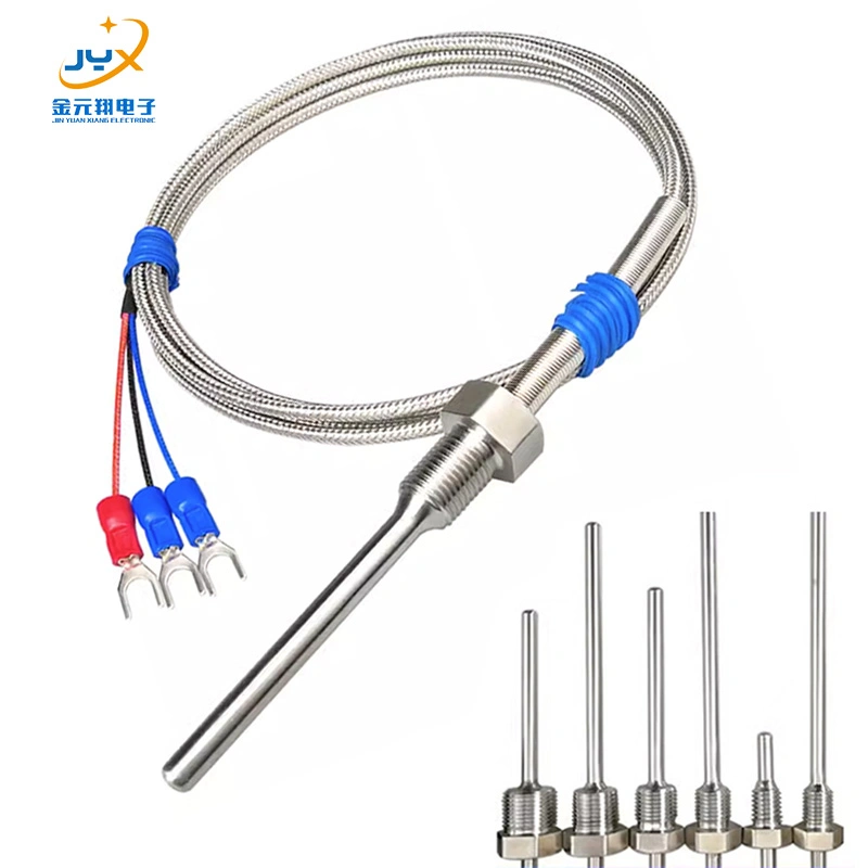 Jyx -70-500c Stainless Steel Probe Classa Rtd PT100 PT1000 PT500 Temperature Sensor