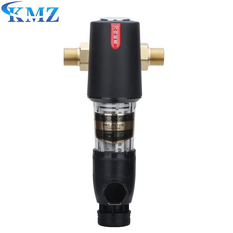 Factory Price Whole House Water Purification System Brass Sediment Pre-Filter with Self Cleaning Home Water Filter Water Prefilter