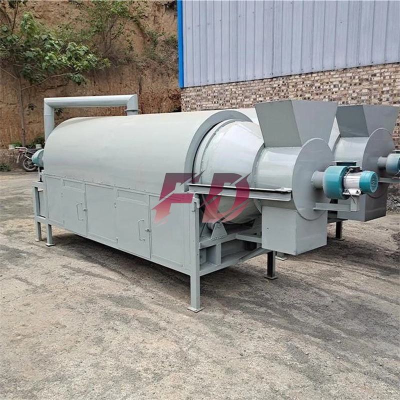 Drum Type Grain, Soybean Residue, Chicken Manure Sand Feed Dryer Equipment