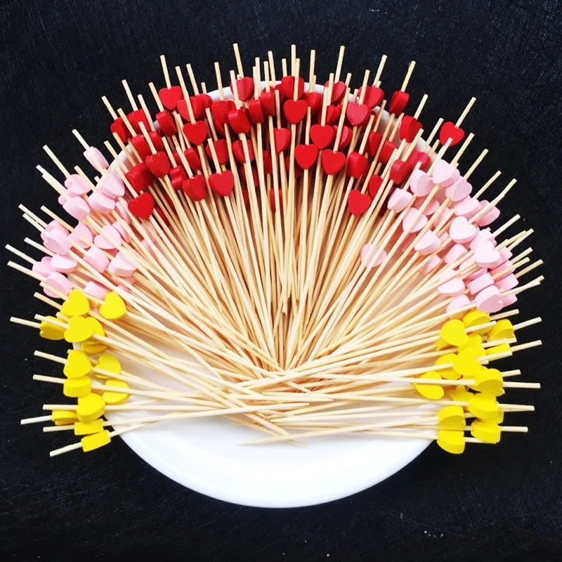 Biodegradable Toothpick Best Price Individually Packed Portable Tooth Pick Bamboo Fruit Toothpick