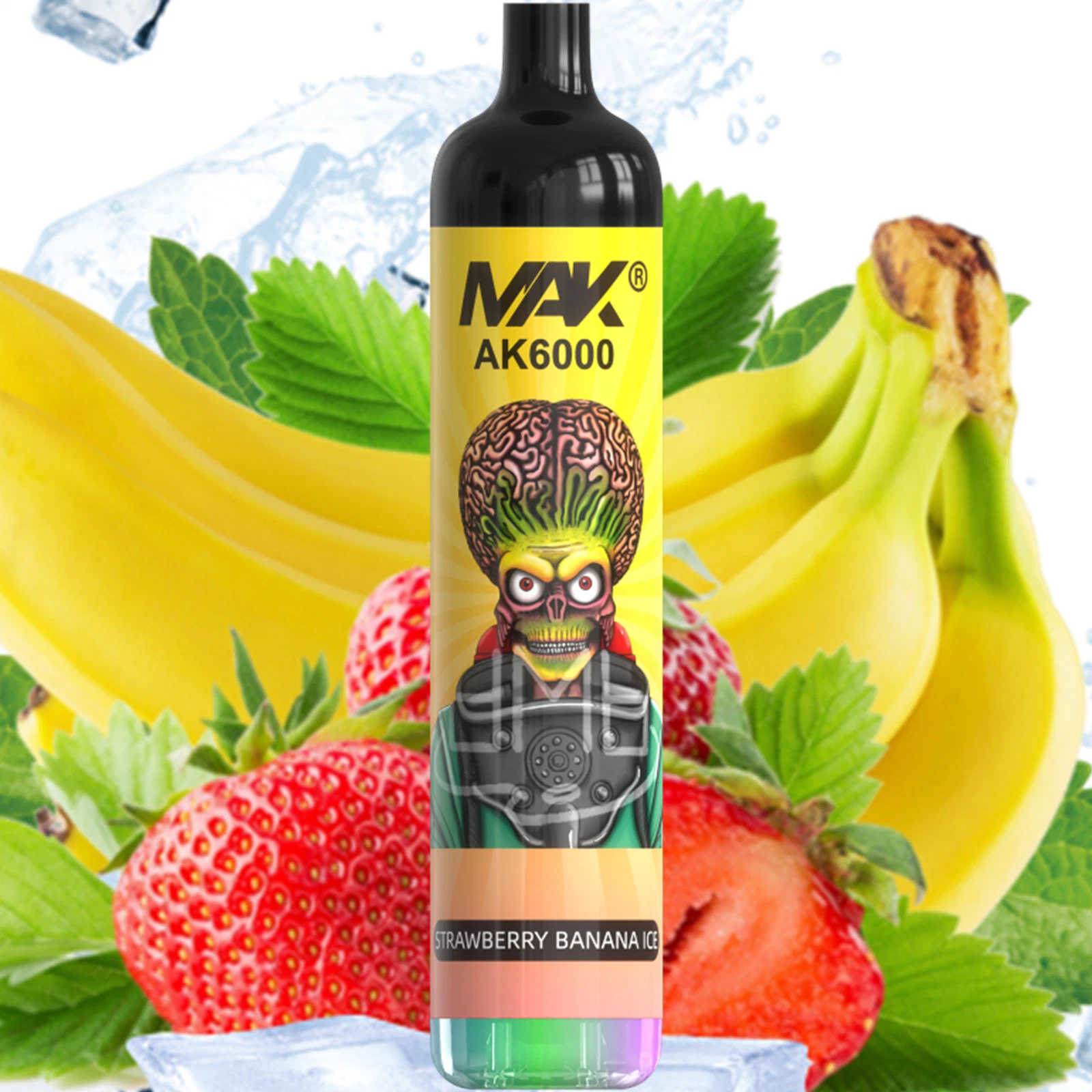 Mak Ak6000 BC5000 bocanadas de 18ml Vapes desechable cigarrillos Vaper nicotina precio barato de Vape