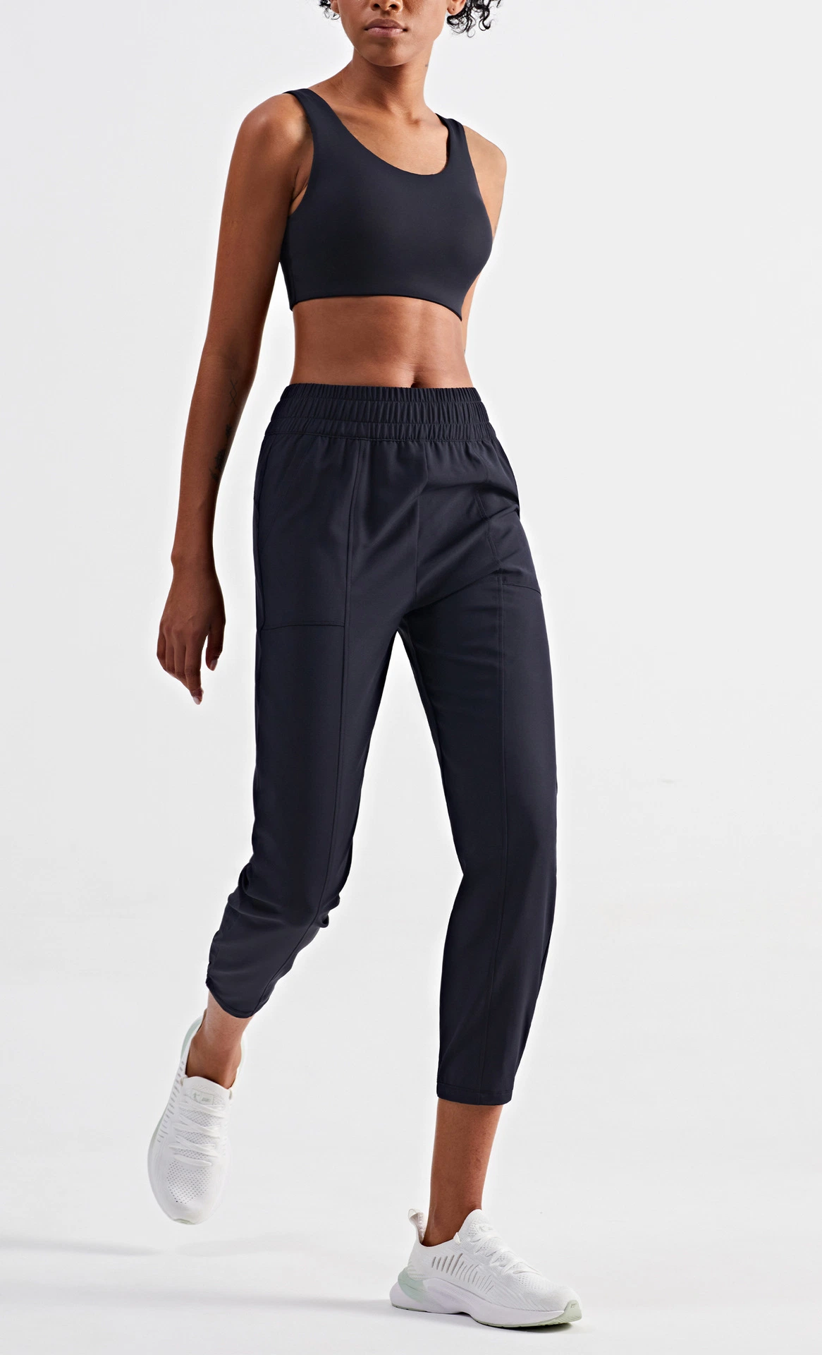 Women Sports Workout Pants Fashion Running Trousers Loose Joggers Tracksuit Female Drawstring Yoga Sweatpants Gym Wear