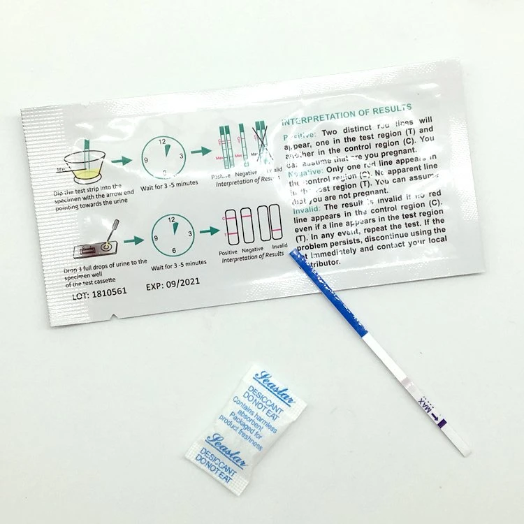 Ovulation Test and Pregnancy with Emba Time American Pregnancy Test Strip