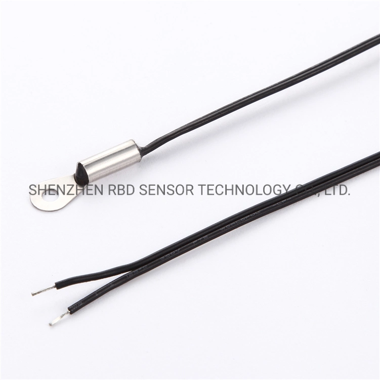 Battery Temperature Sensor Ring Type Ntc Thermistor with M8 M10 Hole for Thread Mount