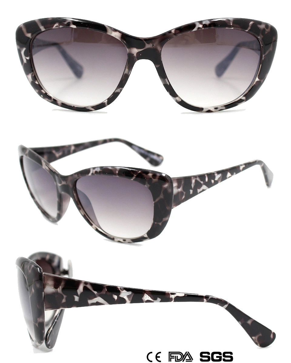 Lady's Cat-Eye gafas de sol con Demi (M11017)