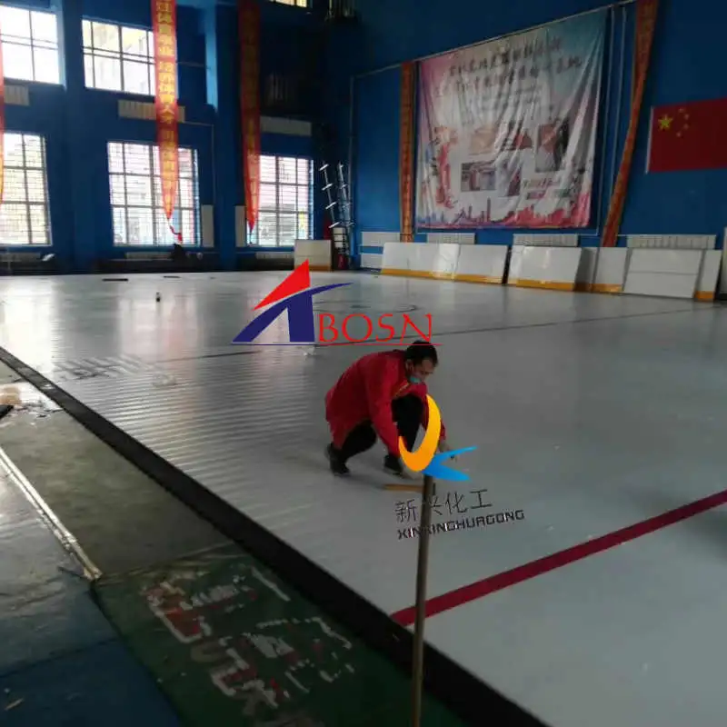 UHMWPE Tournage Pad/patinoire synthétique-de-chaussée /Feuille de patinage