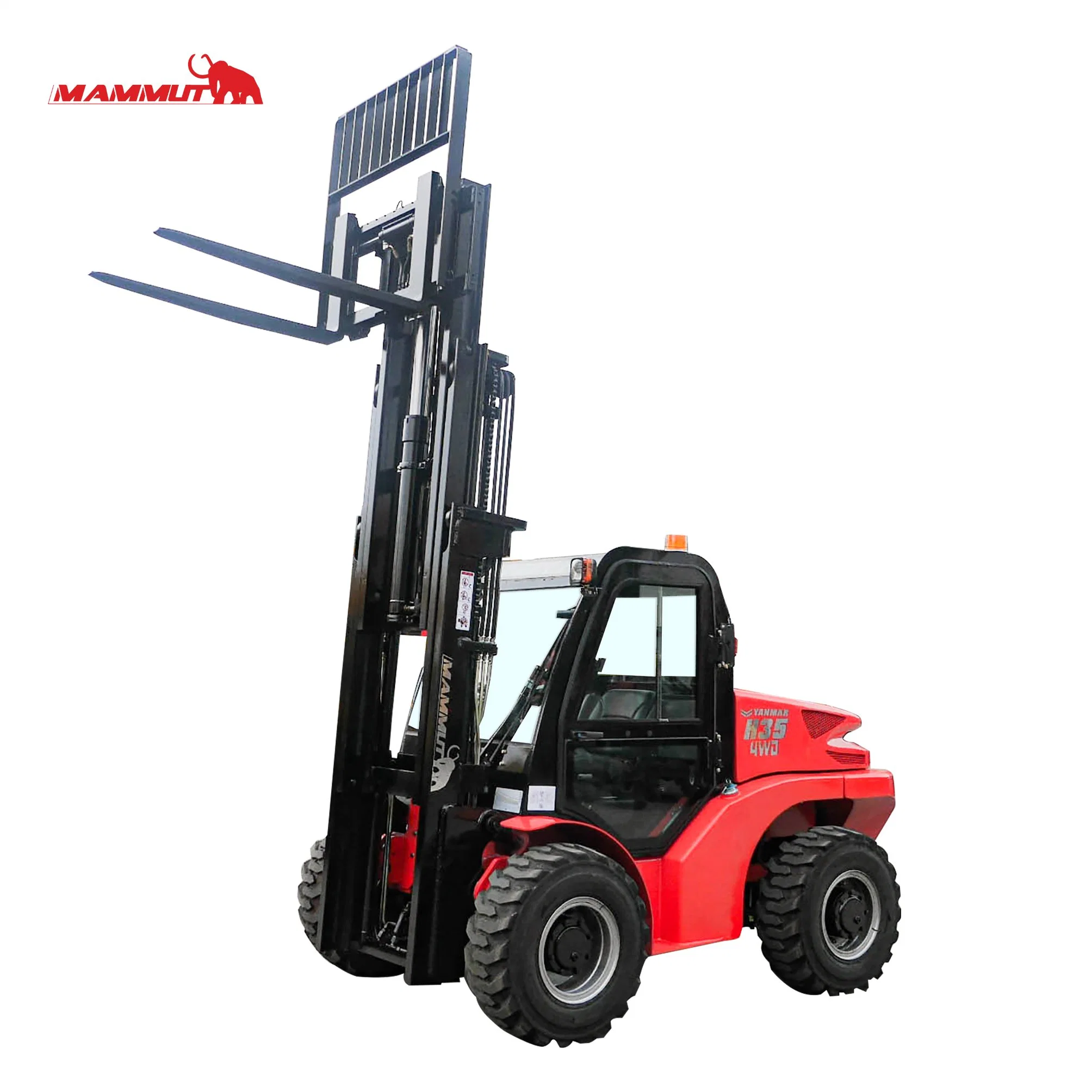 CE Certification Multifunction 4WD Diesel Telescopic Telescope All Road Rough Terrain Trucks Forklift