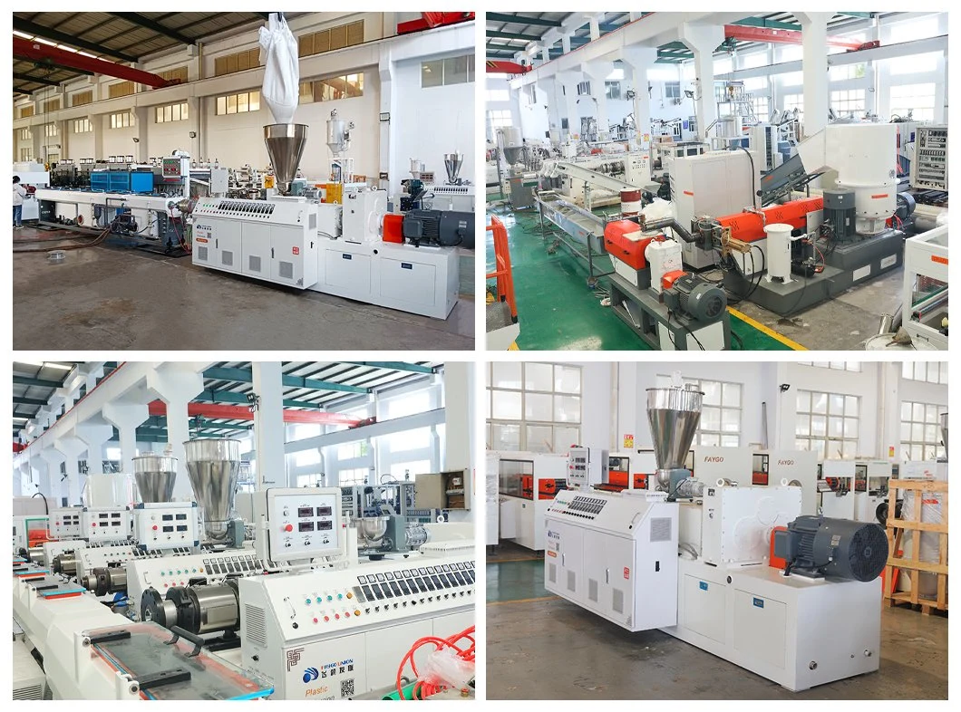 Plastic PVC CPVC Opvc PPR PE HDPE Water Gas Pipe Extruder Machine Agricultural Drip Irrigation Pipes Garden Fiber Reinforced Soft Hose Extrusion Production Line