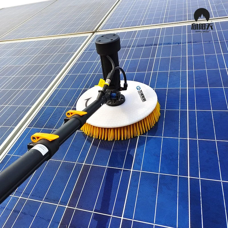 Retractable Clean Custom Factory Solar Panel Nylon Rolling Cleaning Brush