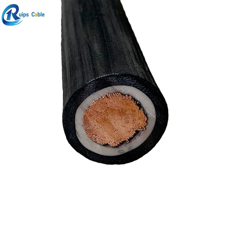 0361tq BS 683 cable de soldadura negro 90° C Ep caucho Cables flexibles revestidos aislados y CSP (HOFR)