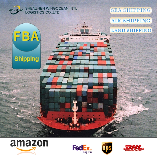 LCL FCL Sea Shipment Freight Forwarder Fast Boat and Low Price Amazon Fba Professional Shipping Agent From China to USA, Canada, Europe