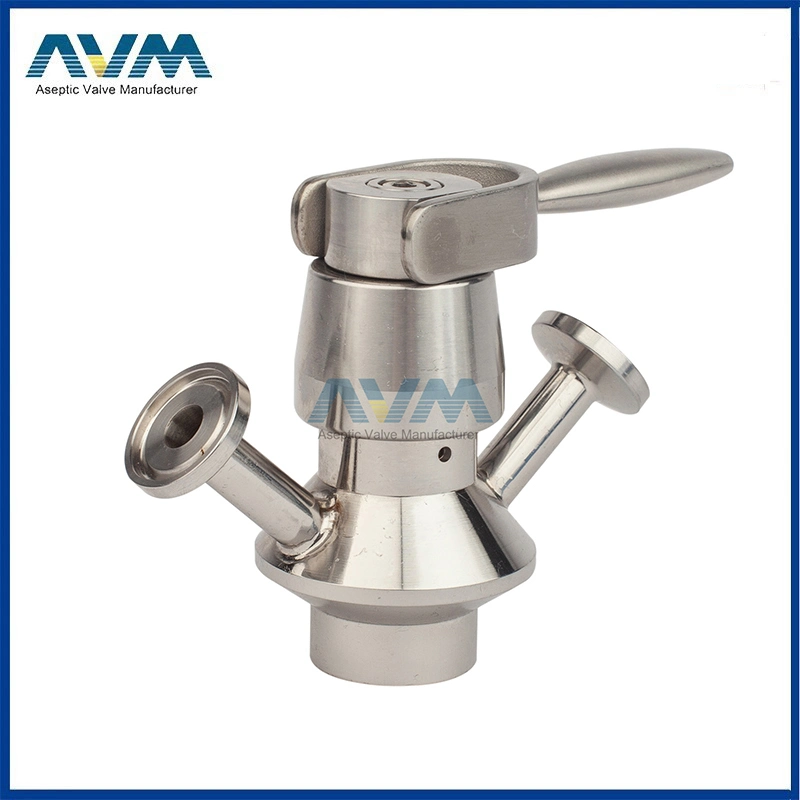 Sanitary Stainless Steel Triclamp Sampling Cock Sample Valve