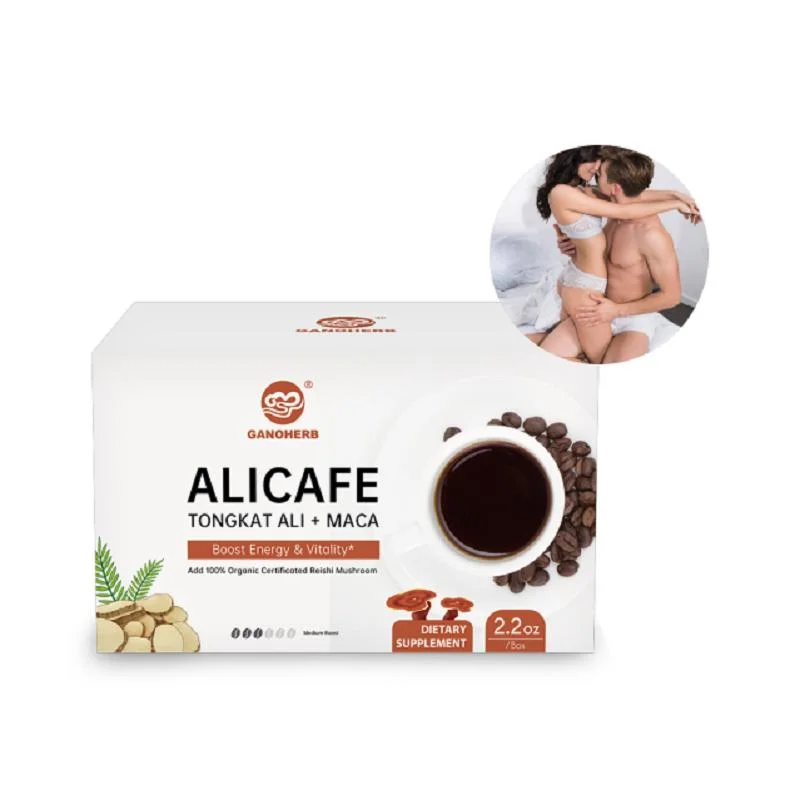 Ganoderma Lucidum Maca Café Suplemento de mejora masculina