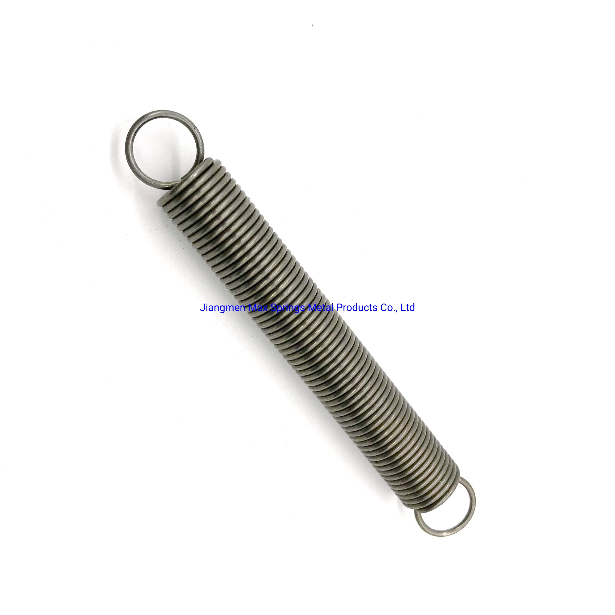 Custom Stainless Steel Metal Extension Springs with English Hooks