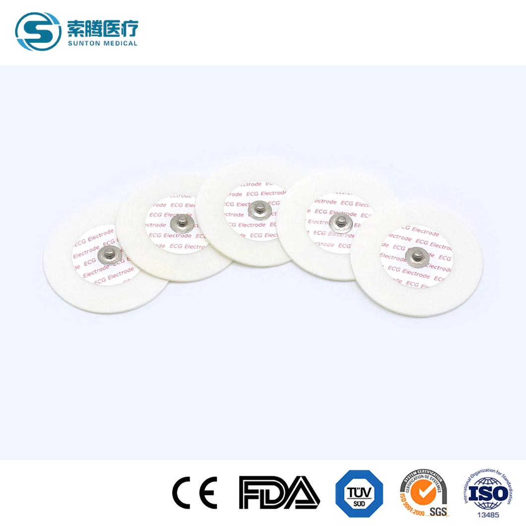 Sunton High-Quality Electrode Sheet China Medical Grade Electrode Slice Manufacturer CE/ISO13485/ Cfs Certificate Electrode Disc Hot Sale Electrode Flat