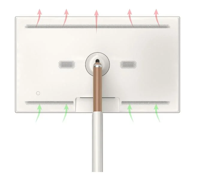 LCD Indoor Digital Signage Stand by Me Wireless Display Portable Indoor Rechargeable Rotatable Display