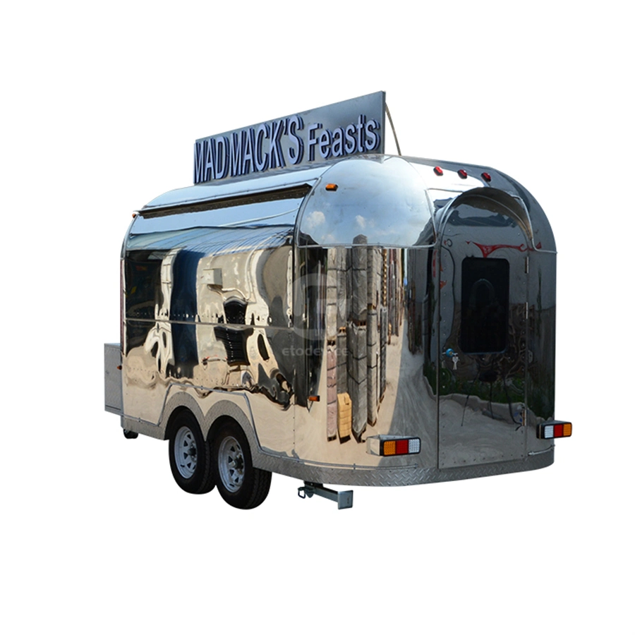 Airstream Mobile Fast Food Trailer Truck for Sale