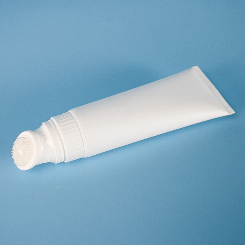 100ml Massage Cream Cosmetic Packaging Tube with Silicone Brush