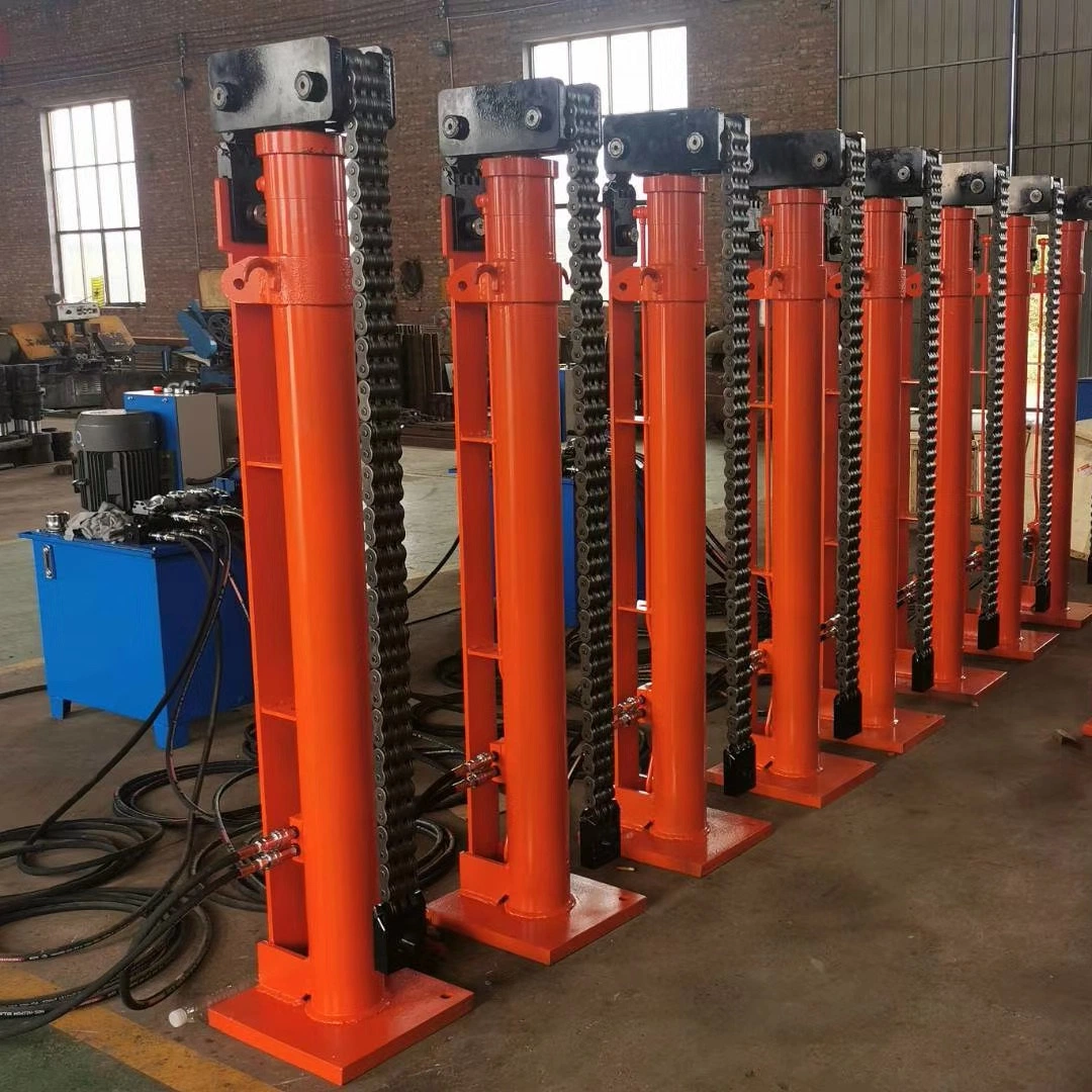 Simple and Cheap Tank Construction Lifting Jacks in Stock Sells Well in Malaysia/Chain Type Hydraulic Tank Jacking System/Jack/Storage Tank Lifting Machine