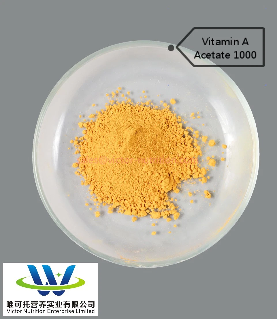 Vitamin A1000 Acetate Beadlets Powder Feed Grade Brownish Yellow to Brownish Microcapsule CAS: 127-47-9