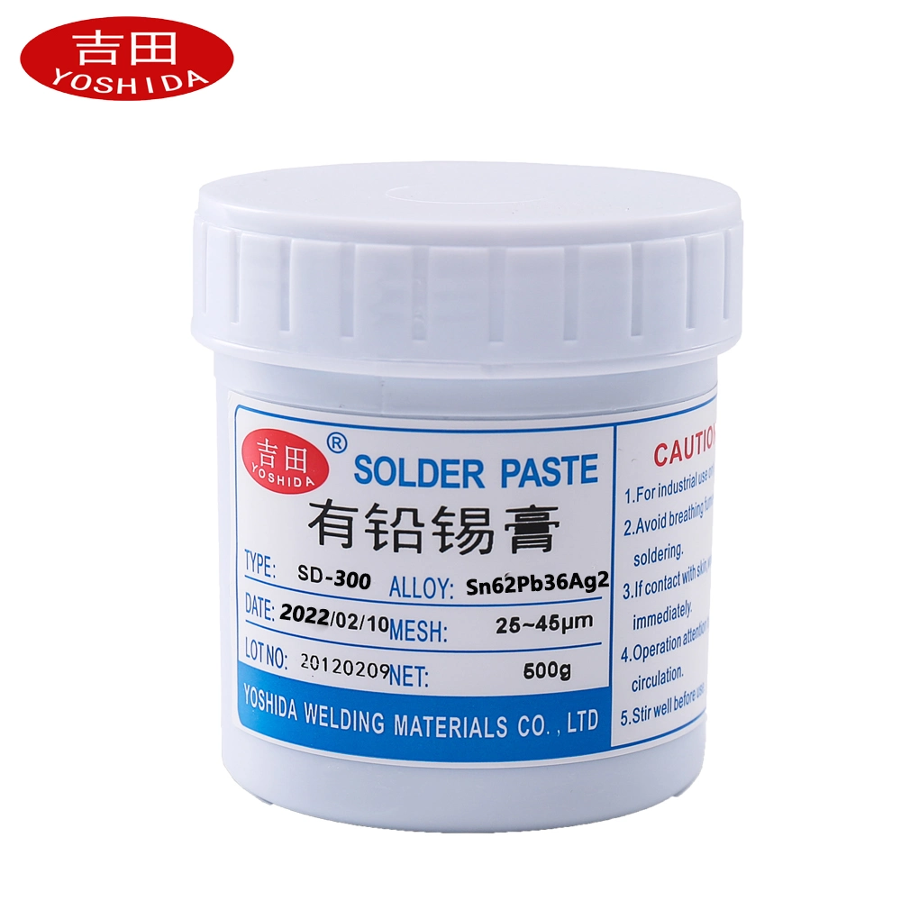 Sn62pb36AG2 SMT Chip Solder Paste with Lead and Silver for Automobile