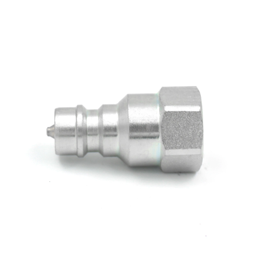 1/4 Inch Bsp NPT Series a Poppet Shut-off Valves in Both Socket and Plug Hydraulic Quick Coupler