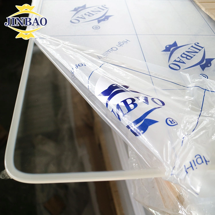 Jinbao 95% Transparent 1220*2440mm and Frosted Plastic Cast Sheet Clear Acrylic MDF Board Panel