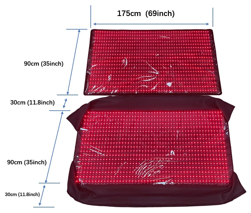 Shanglaite Red Light Therapy Sleeping Bag with Largest Size 175cm by 90cm