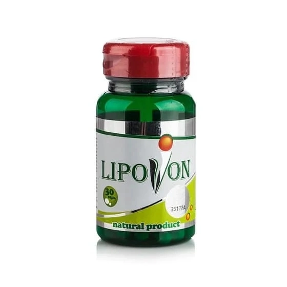 Control de peso Píldoras de dieta planta natural rápido Lipovon Slimming Tablets