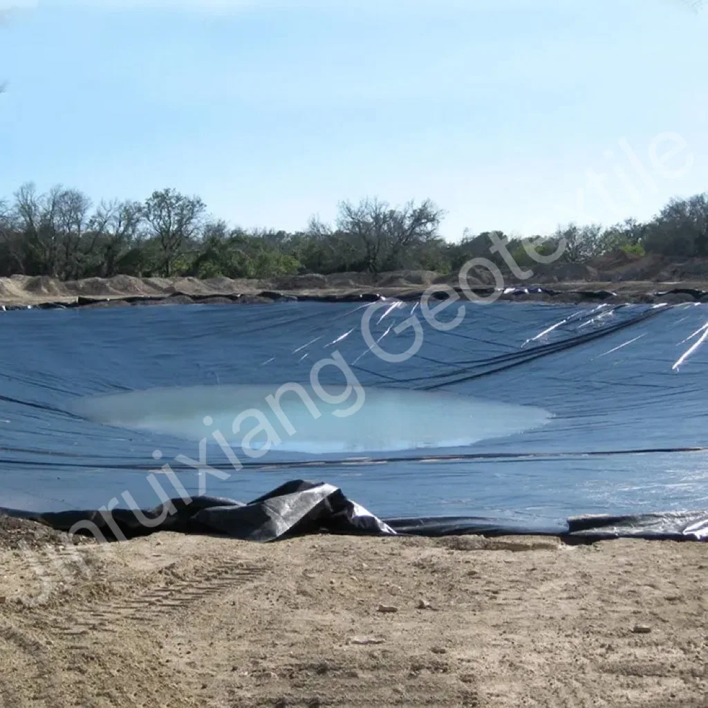 Geomembrane HDPE 1mm Pond Liner Hot Sale Cheap Price Geomembrane Sheet High Strength Anti-UV