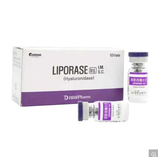 Liporase injectable hyaluronidase dissoudre l'acide hyaluronique