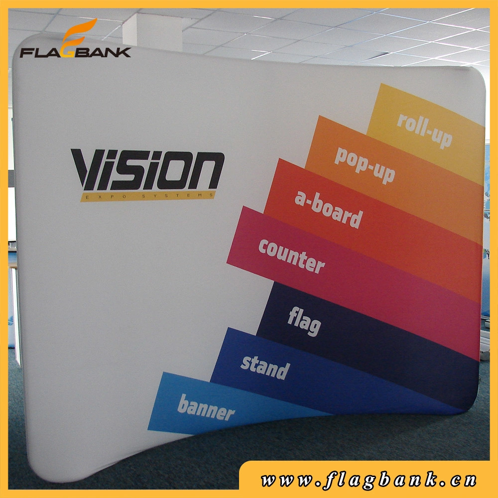 Portable Backdrop Banner Stand, Trade Show Display, Tension Fabric Display