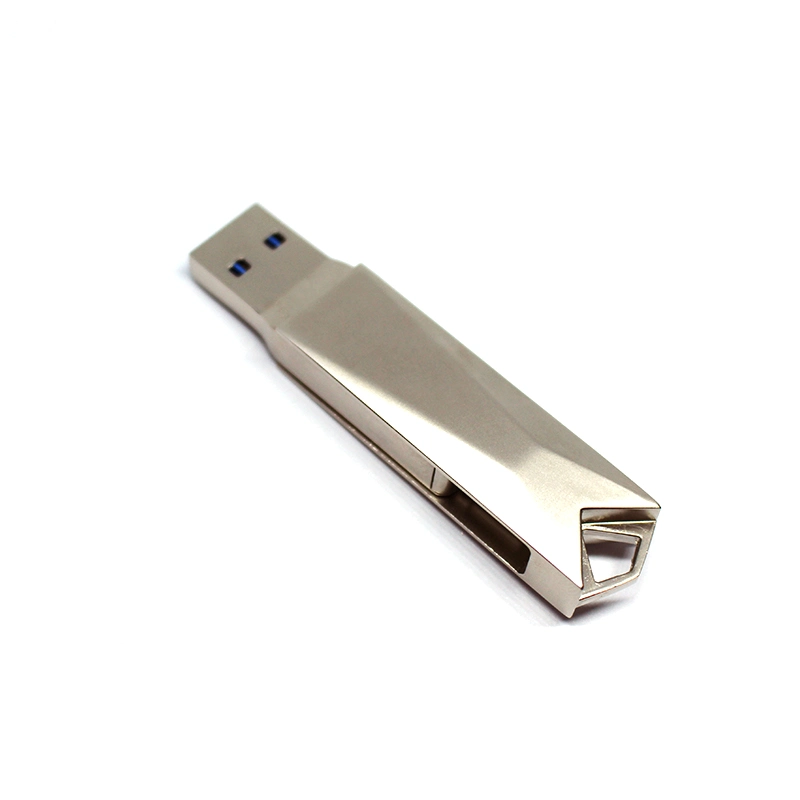 Mobile Phone USB Typec/USB3.0 Dual Port USB Disk High Speed 3.0 Metal Rotation USB Flash Drive (T013)