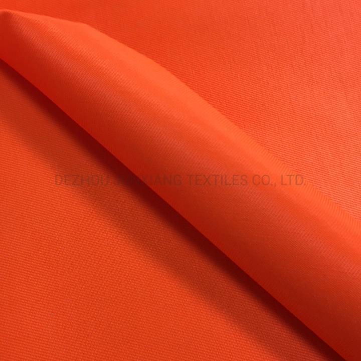 Factory Wholesale Fluorescence Twill Tc Fabric for Workwear 250GSM in Hv Orange Color