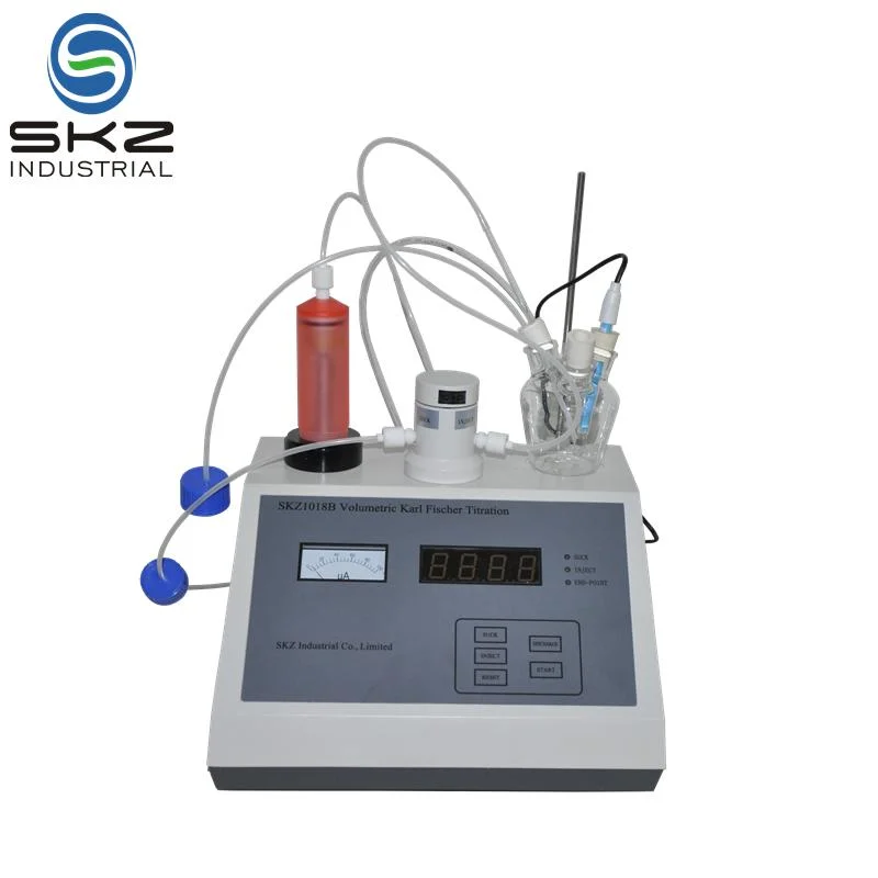 Skz1018b Auto-Analyzer Karl Fischer Titration Method Moisture Content Tester